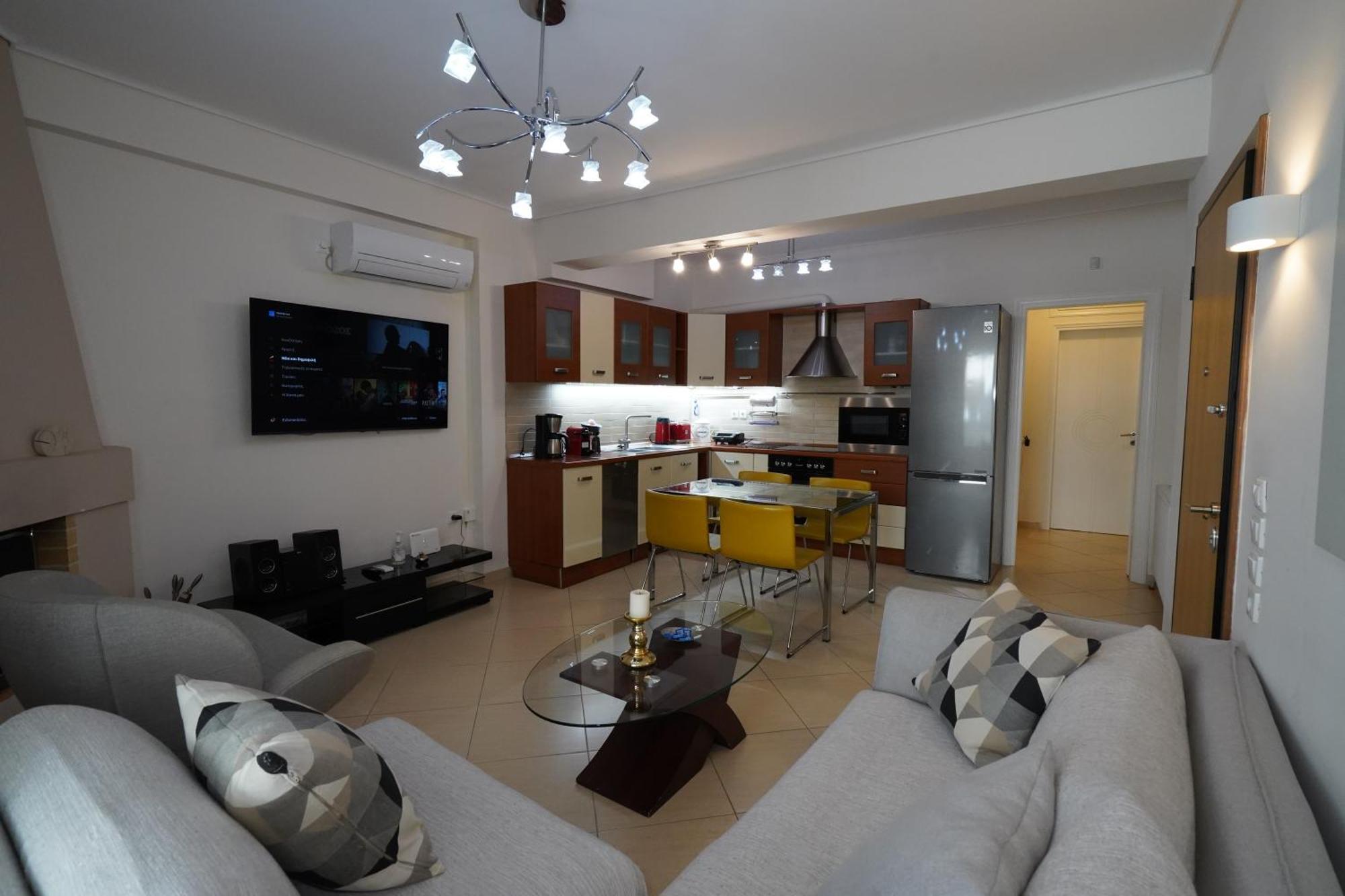 Garden Apartment Next To The Mall -Private Parking Atenas Exterior foto
