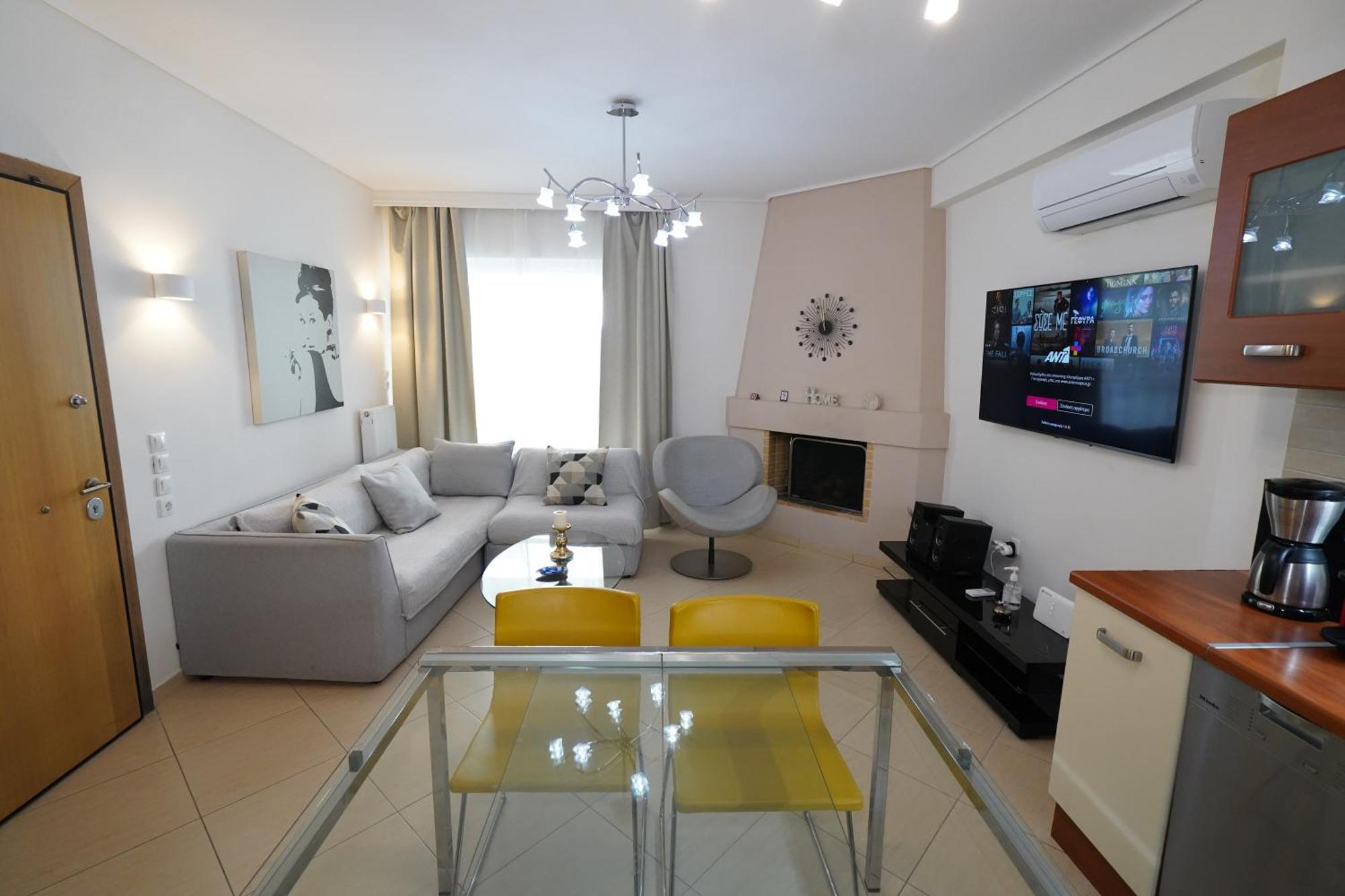 Garden Apartment Next To The Mall -Private Parking Atenas Exterior foto